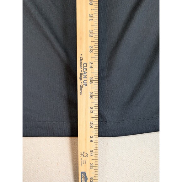 Nike Polo Shirt Mens Medium Black Golf Dri-Fit IMPACT Collection Logo - Picture 5 of 8